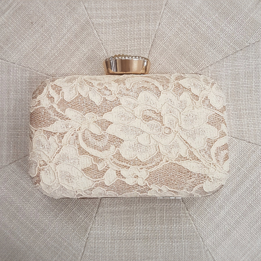 Lace clutch 2024