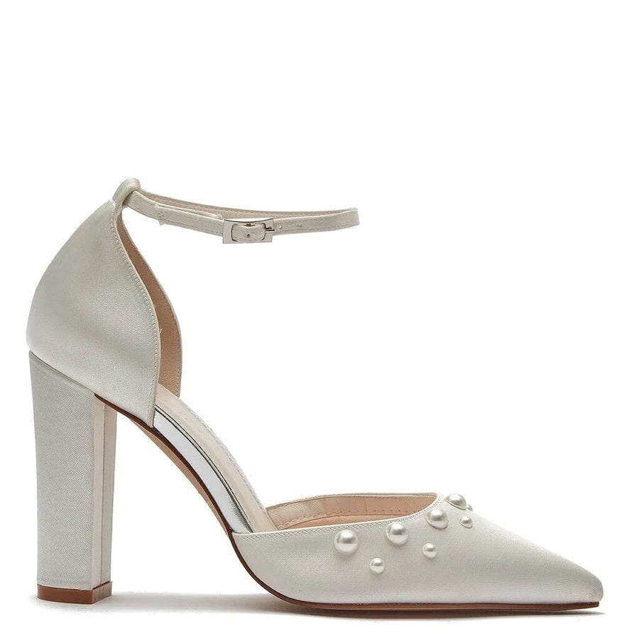 Rainbow ivory 2025 wedding shoes