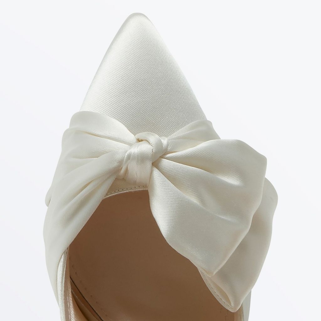 Arabella Mid - Bow Detail Bridal Court