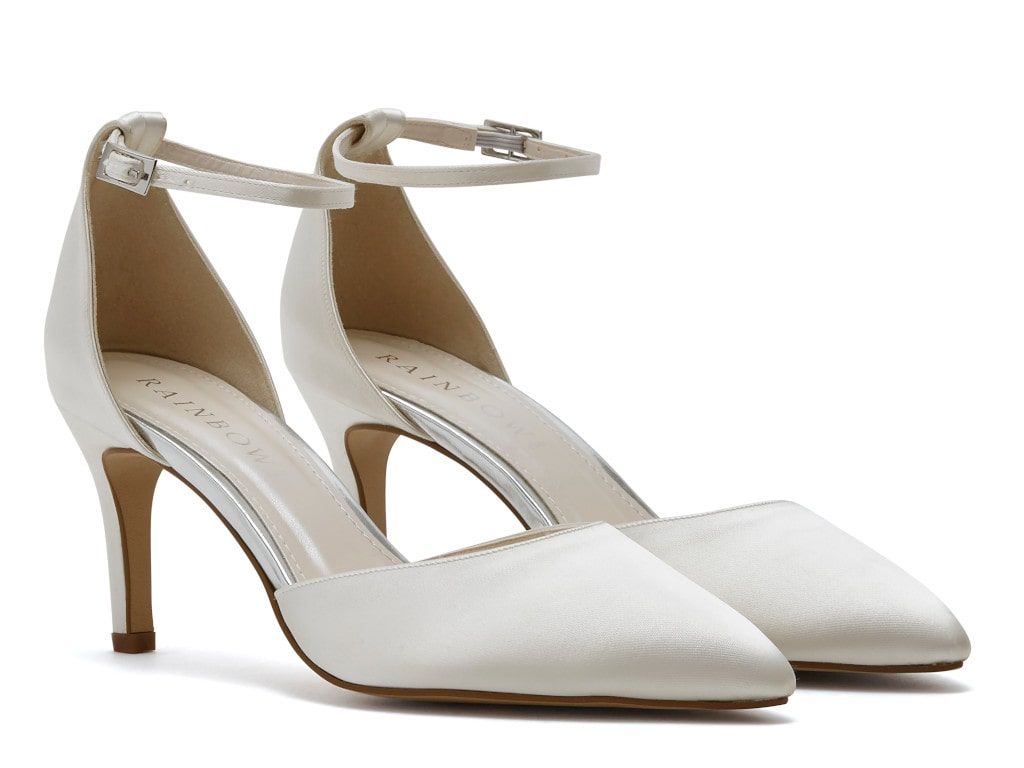Elari - Ankle Strap Wedding Shoes