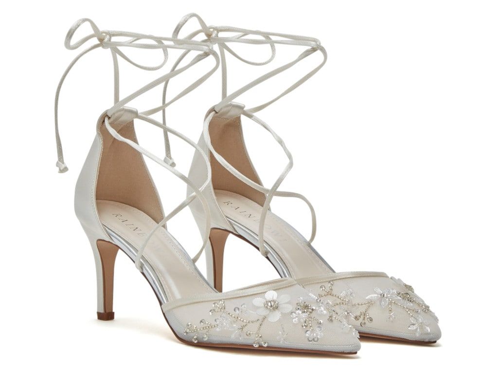 Mirabella - Satin & Tulle Bridal Shoes