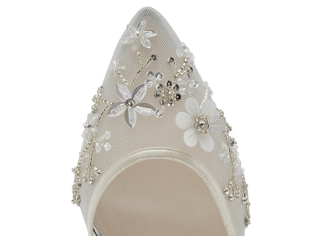 Mirabella - Satin & Tulle Bridal Shoes