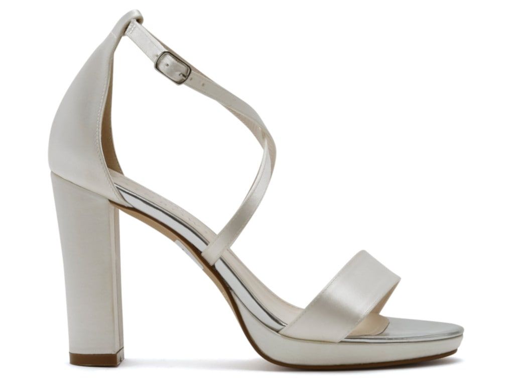 Nivana - Block Heel Wedding Sandals