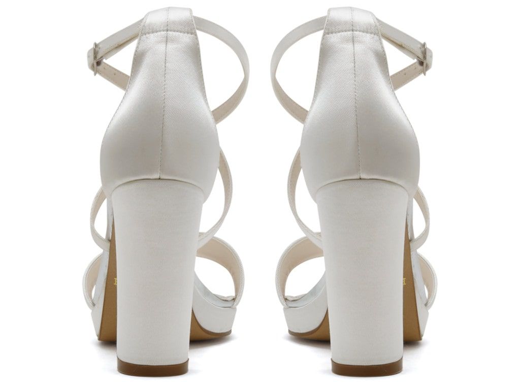 Nivana - Block Heel Wedding Sandals