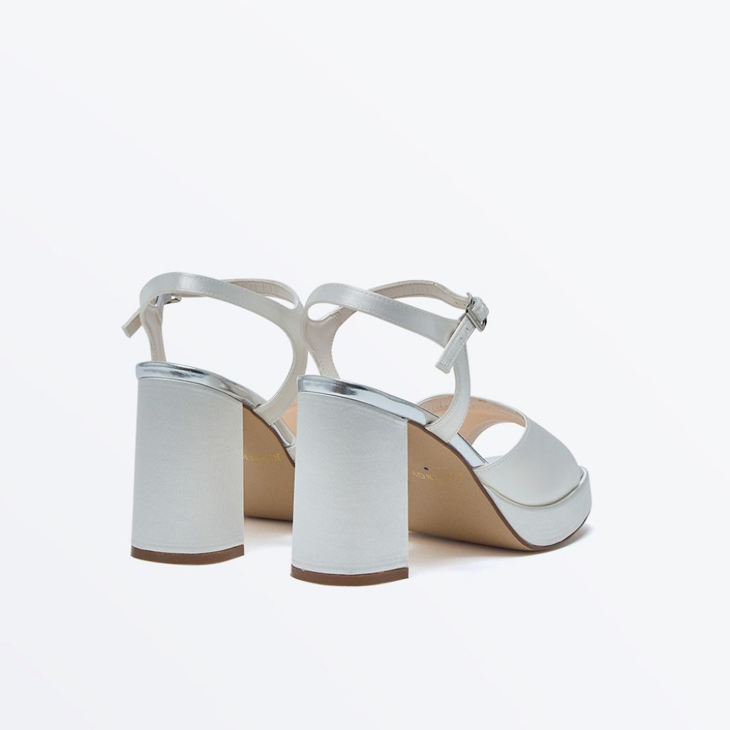 Nora WIDE Fit - Wide Fit Platform Wedding Sandals