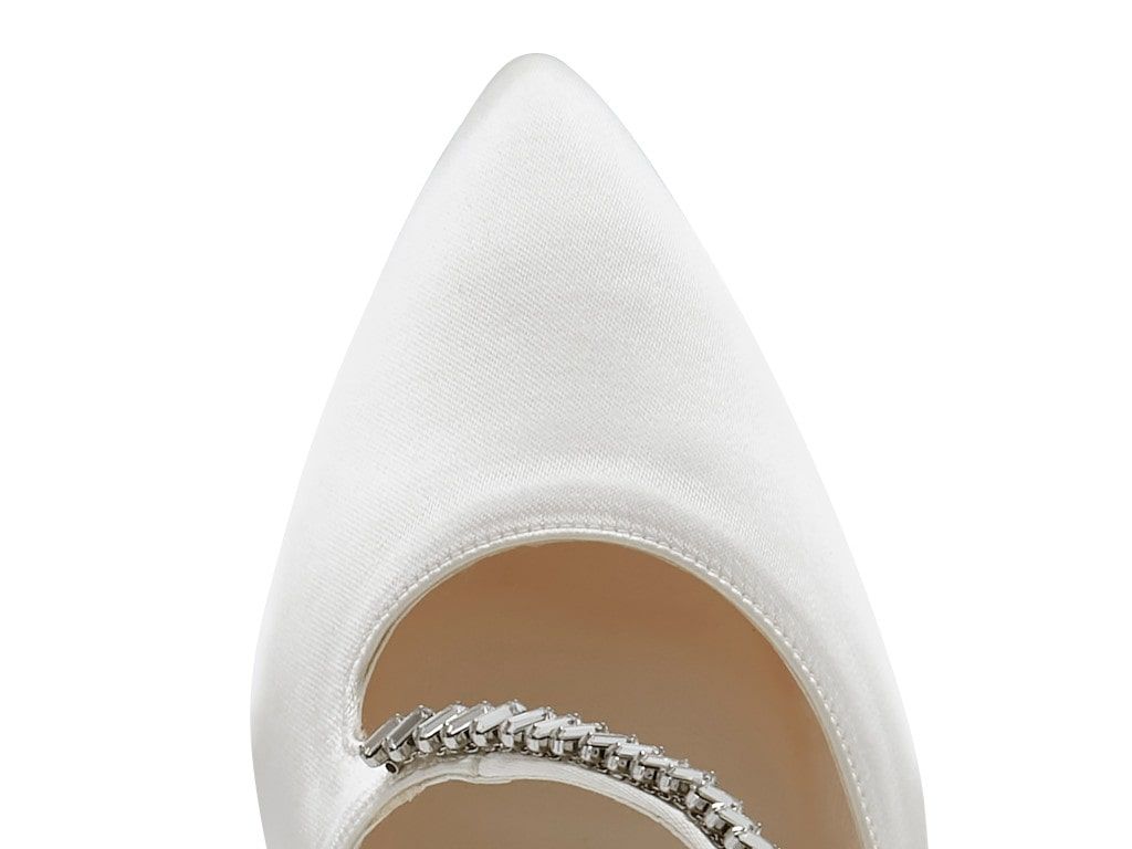 Raven - Crystal Detail Wedding Shoes